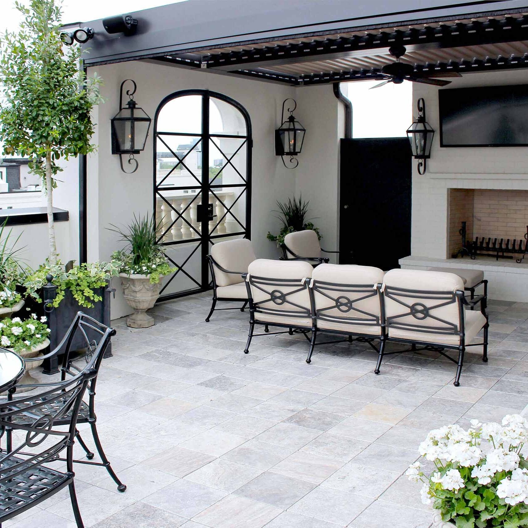 2415 San Felipe, Unit 12 French Contemporary Terrace 1