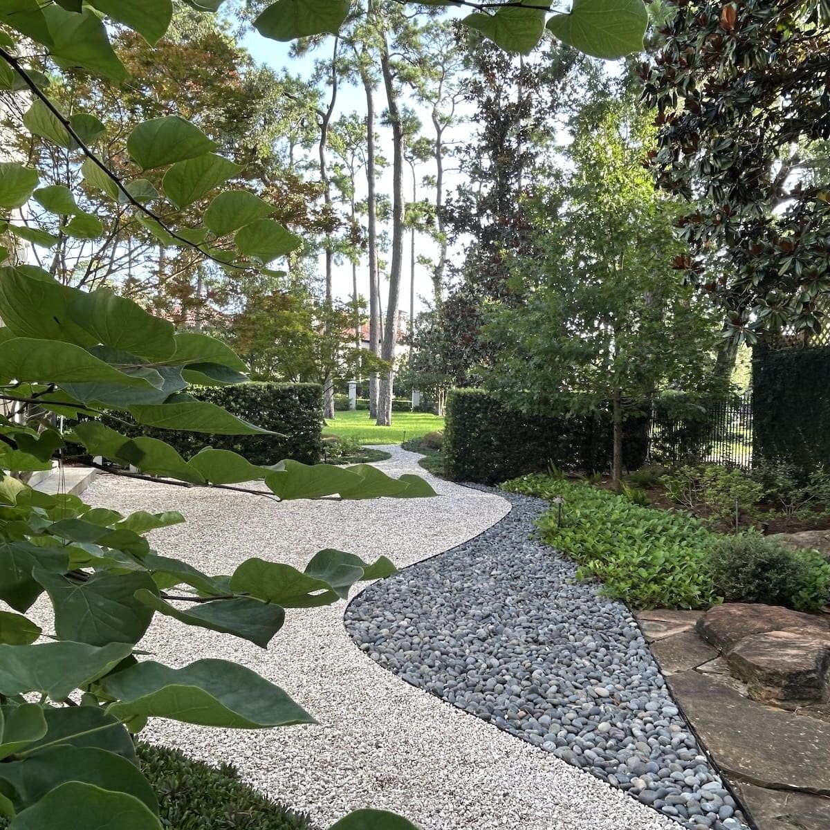 Tanglewood, TX Landscape Installation